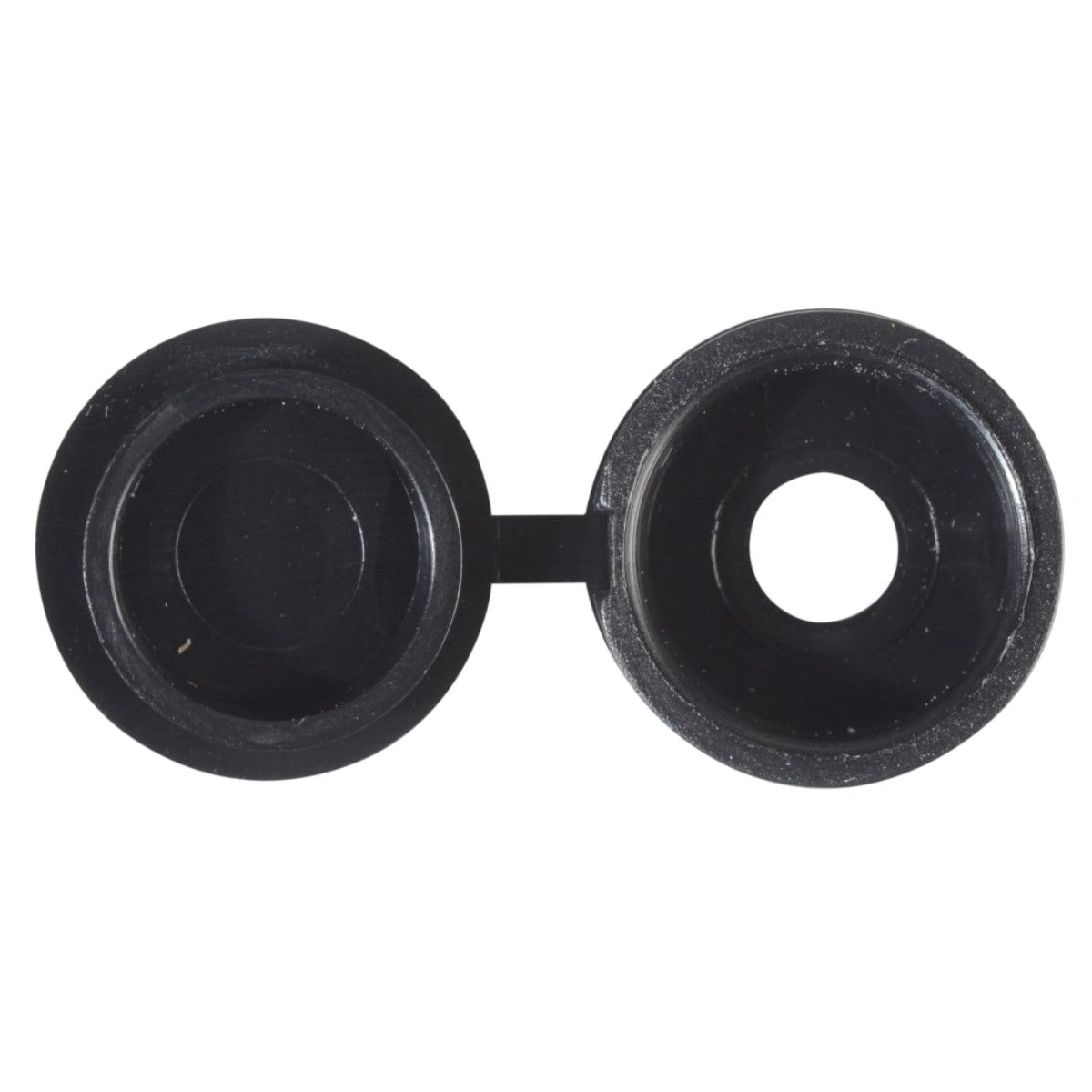 ForgeFix Hinged Cover Cap Black No.10-12 Bag 100 FORHCC2LM