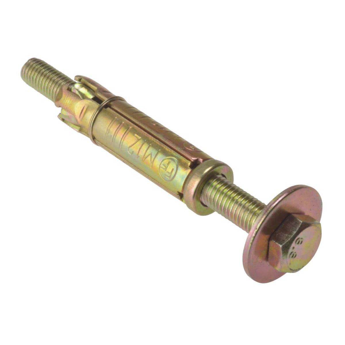 ForgeFix Masonry Anchor Bolt Loose ZYP M12 x 60mm Bag 5 FORLB1260M