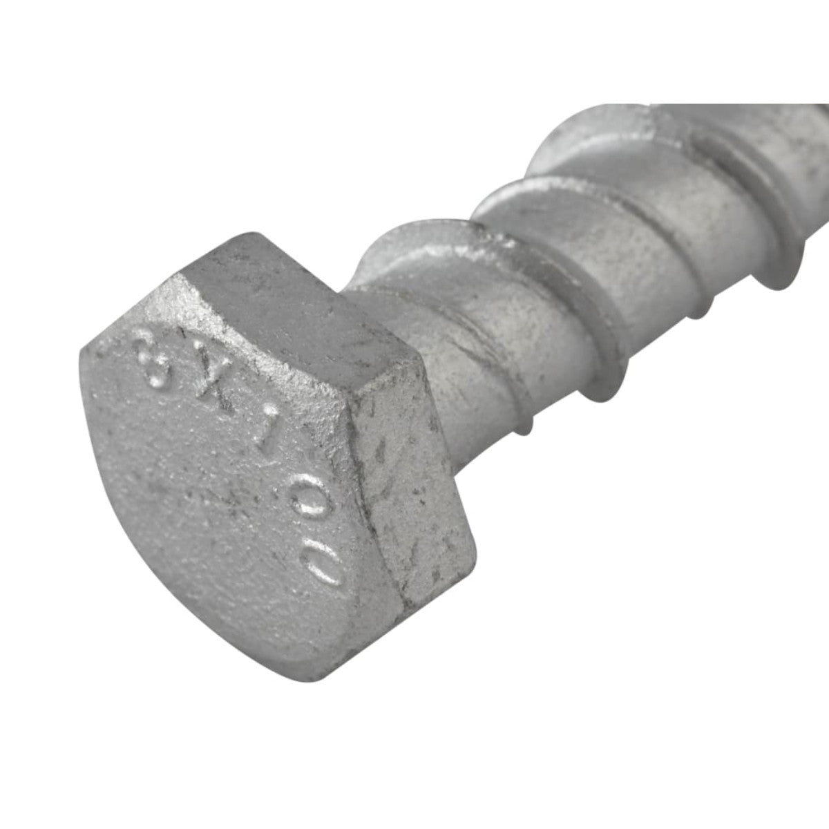 ForgeFix Lightning Bolt Hex Head M8 x 100mm Box 100 FORLGB8100