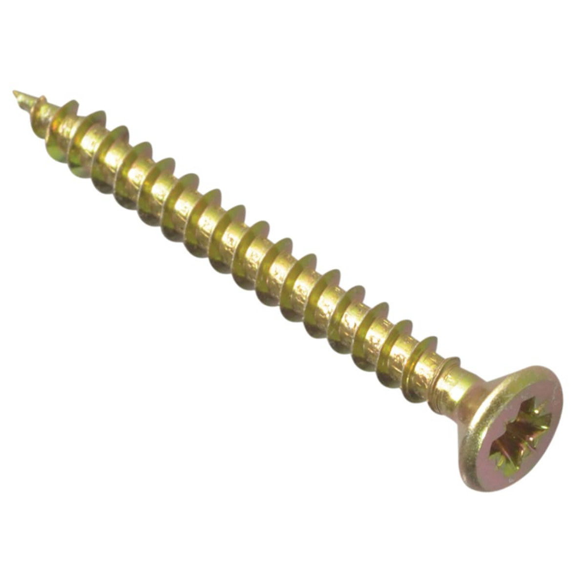 ForgeFix Multi-Purpose Pozi Compatible Screw CSK ST ZYP 4.0 x 45mm Box 200 FORMPS445Y