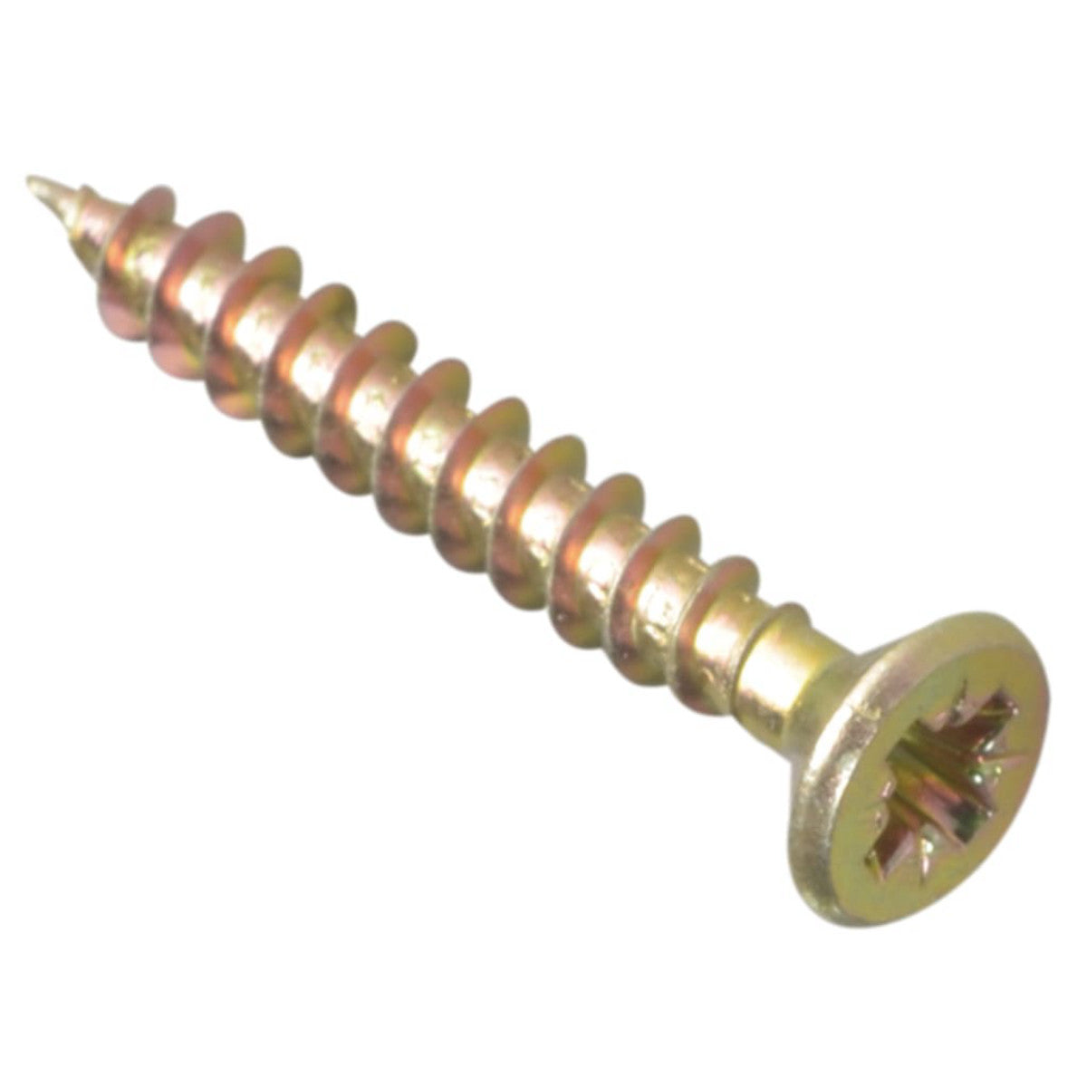 ForgeFix Multi-Purpose Pozi Compatible Screw CSK ST ZYP 4.5 x 30mm Box 200 FORMPS4530Y