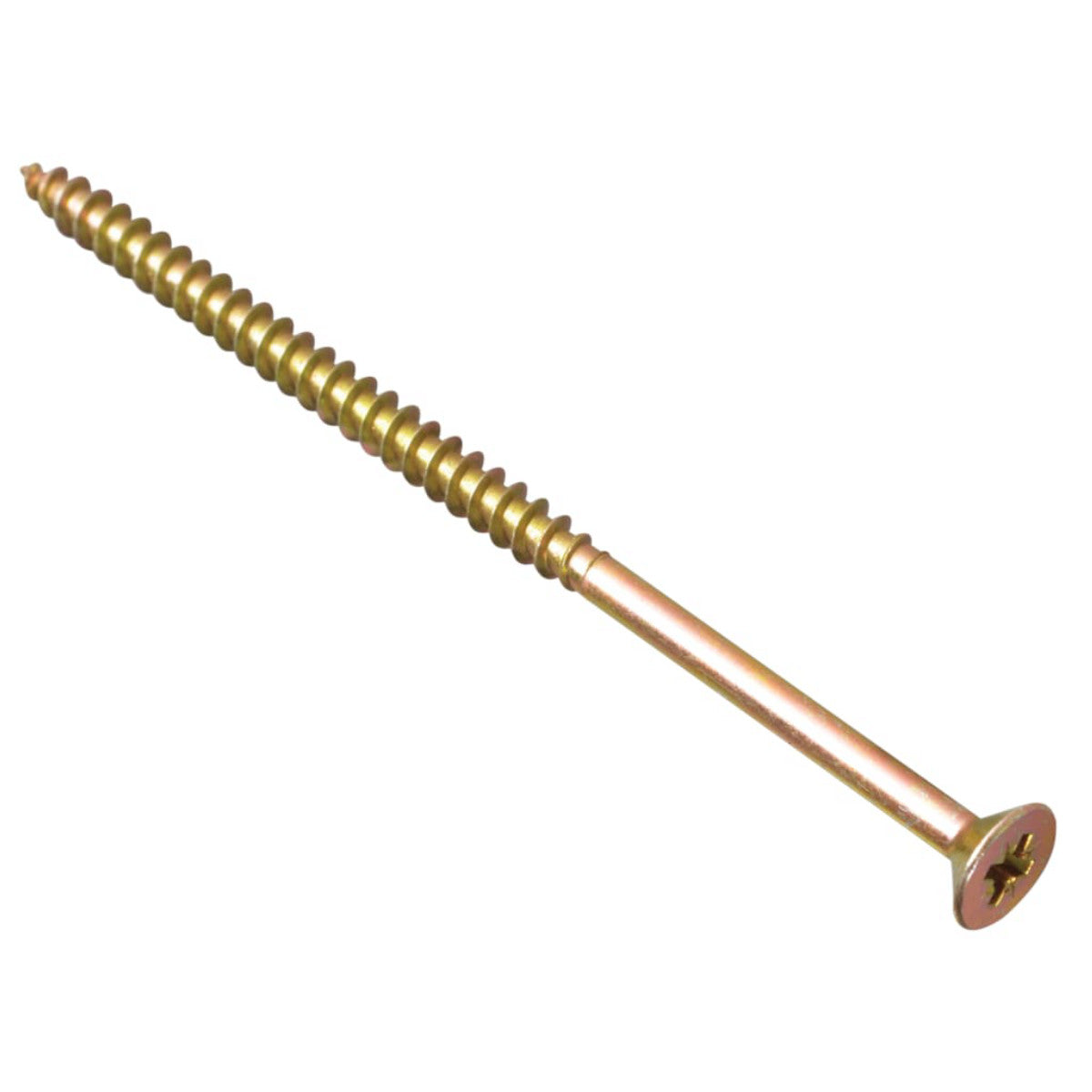 ForgeFix Multi-Purpose Pozi Compatible Screw CSK ST ZYP 5.0 x 120mm Box 100 FORMPS5120Y