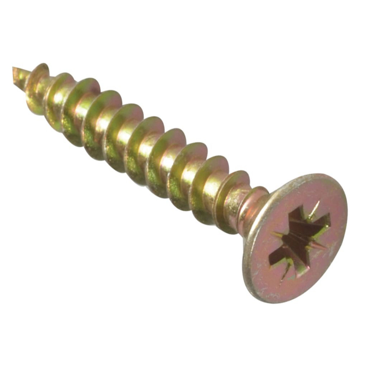 ForgeFix Multi-Purpose Pozi Compatible Screw CSK ST ZYP 5.0 x 35mm Box 200 FORMPS535Y
