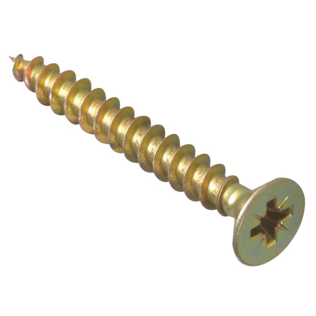 ForgeFix Multi-Purpose Pozi Compatible Screw CSK ST ZYP 5.0 x 45mm Box 200 FORMPS545Y