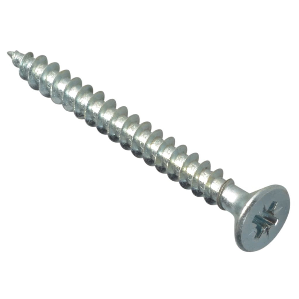 ForgeFix Multi-Purpose Pozi Compatible Screw CSK ST ZP 5 x 50mm Box 200 FORMPS550ZP