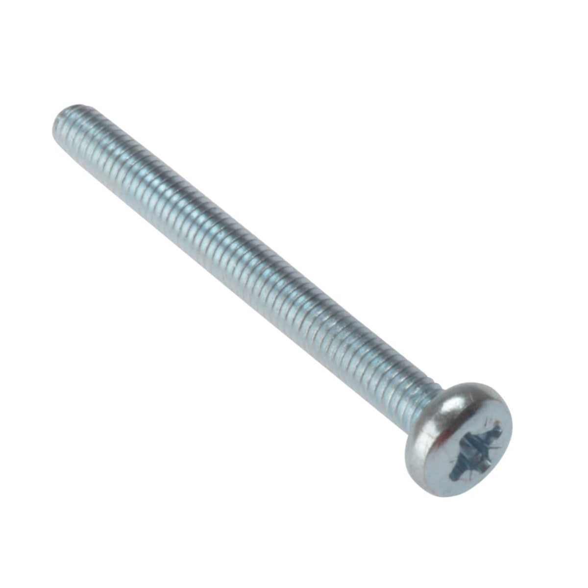 ForgeFix Machine Screw Pozi Compatible Pan Head ZP M5 x 20mm Bag 25 FORMSPH520M