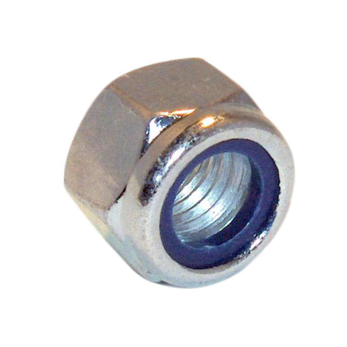 ForgeFix Hexagon Nut & Nylon Insert ZP M5 Bag 100 FORNYLOC5M