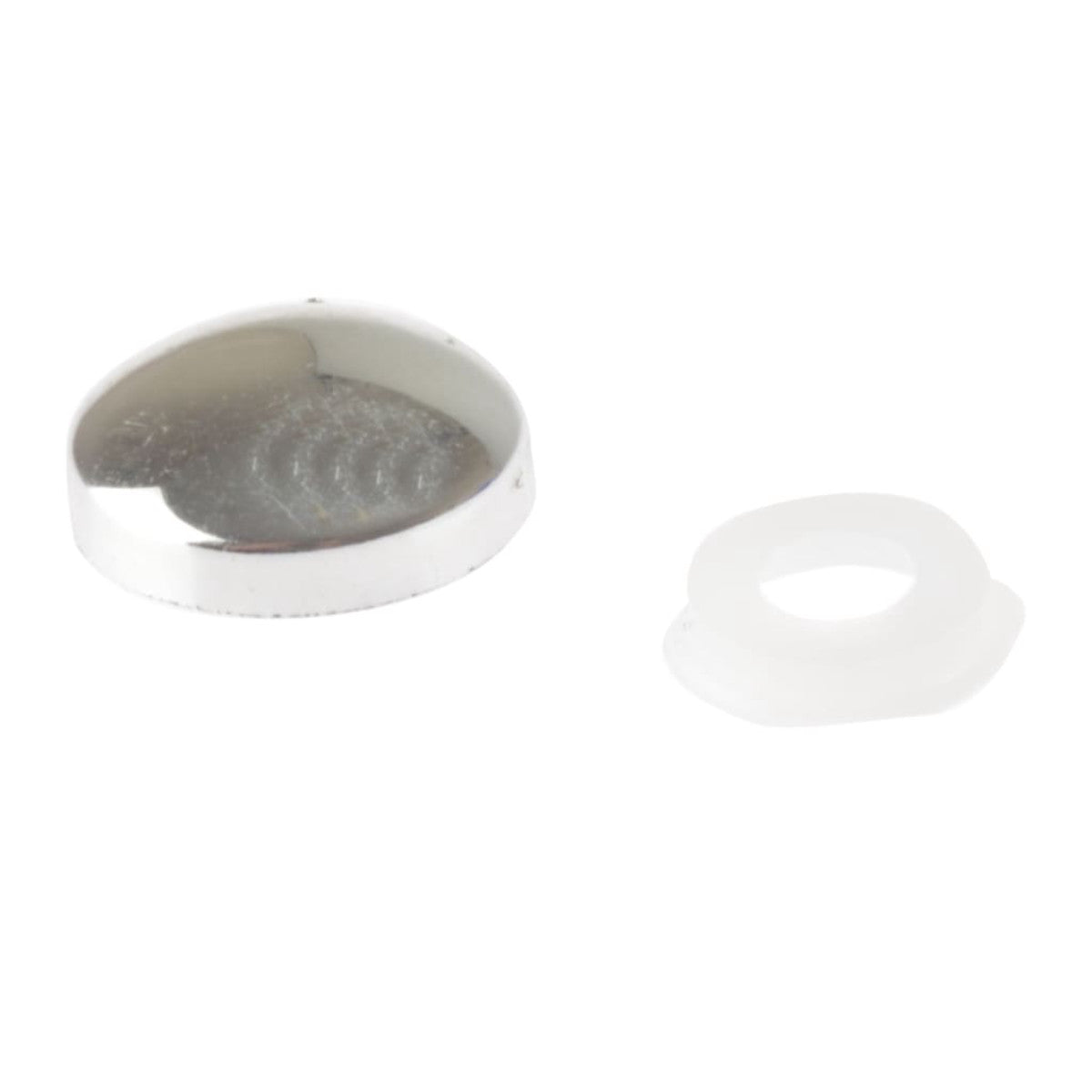 ForgeFix Domed Cover Cap Chrome Coloured No. 6-8 Bag 25 FORPDT5M
