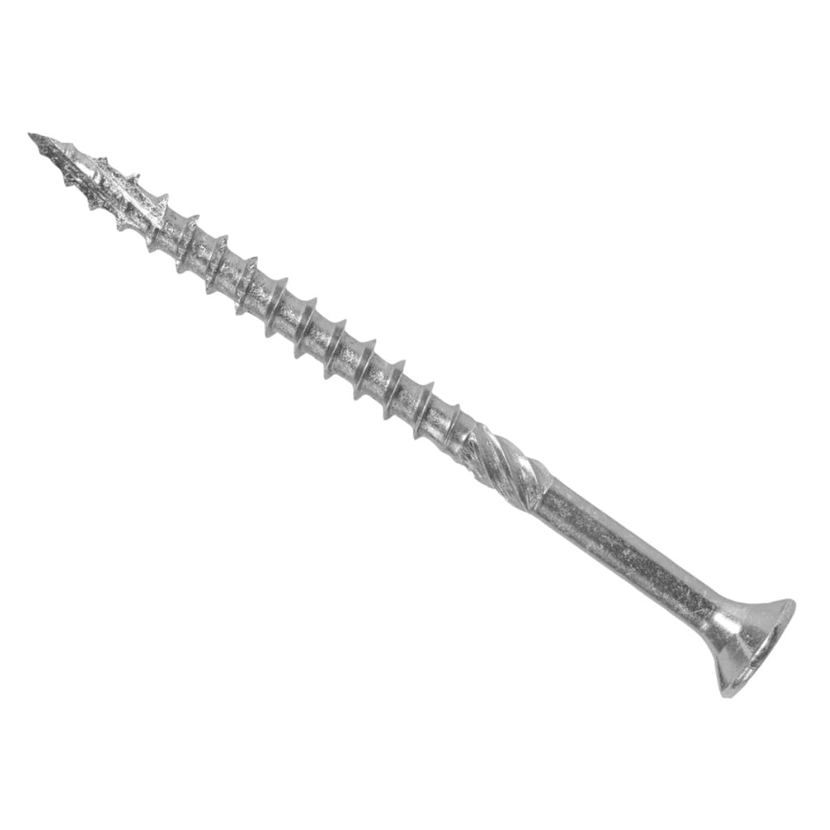 ForgeFix ForgeFast Pozi Compatible Exterior Screws eTech Silver 4.0 x 70mm Box 100 FORPEX470ES