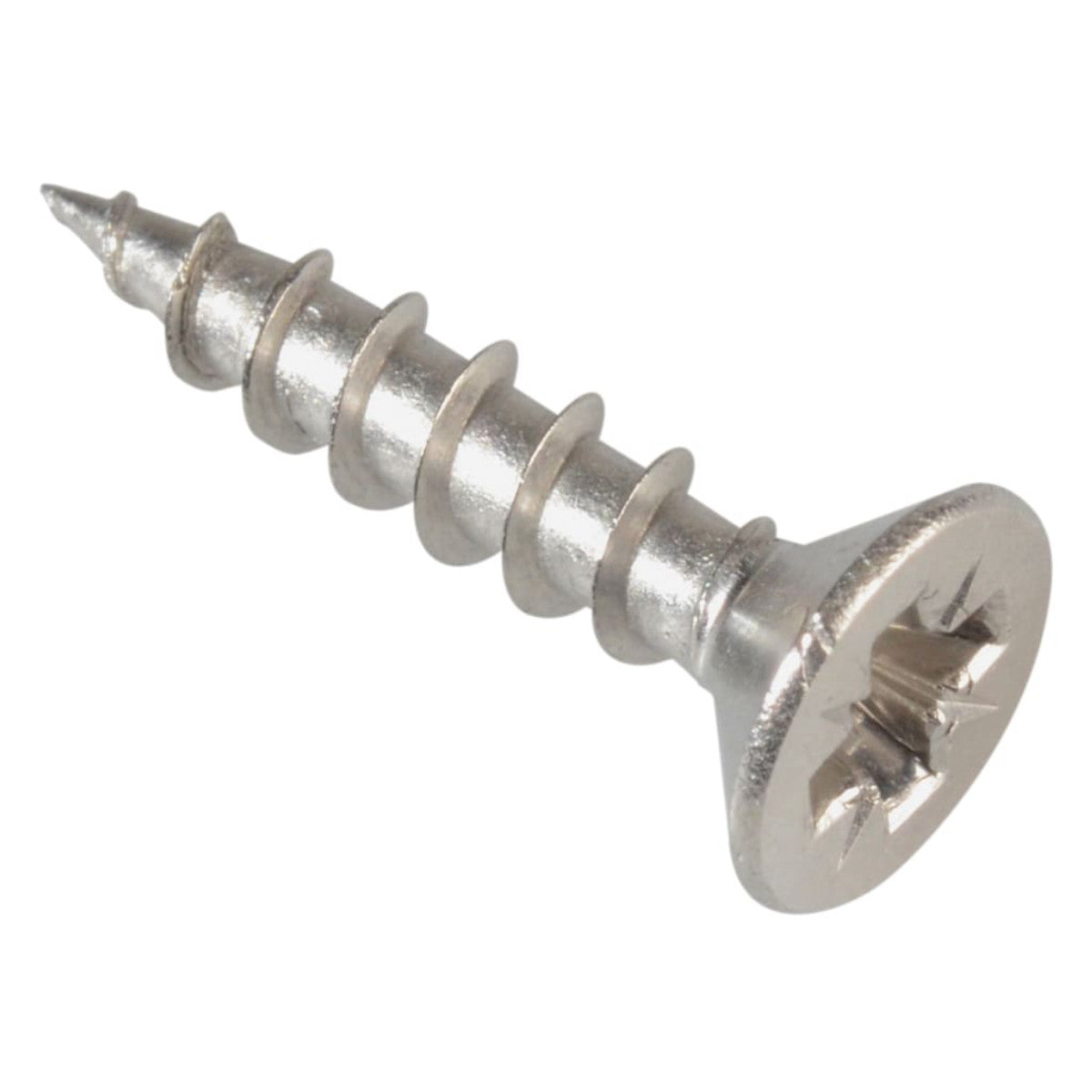 ForgeFix Multi-Purpose Pozi Compatible Screw CSK ST S/Steel 3.5 x 16mm Box 200 FORPOZI3516S