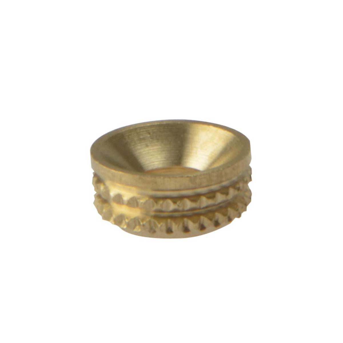 ForgeFix Screw Cup Sockets Solid Brass Polished No. 8 Bag 100 FORSCS8BM