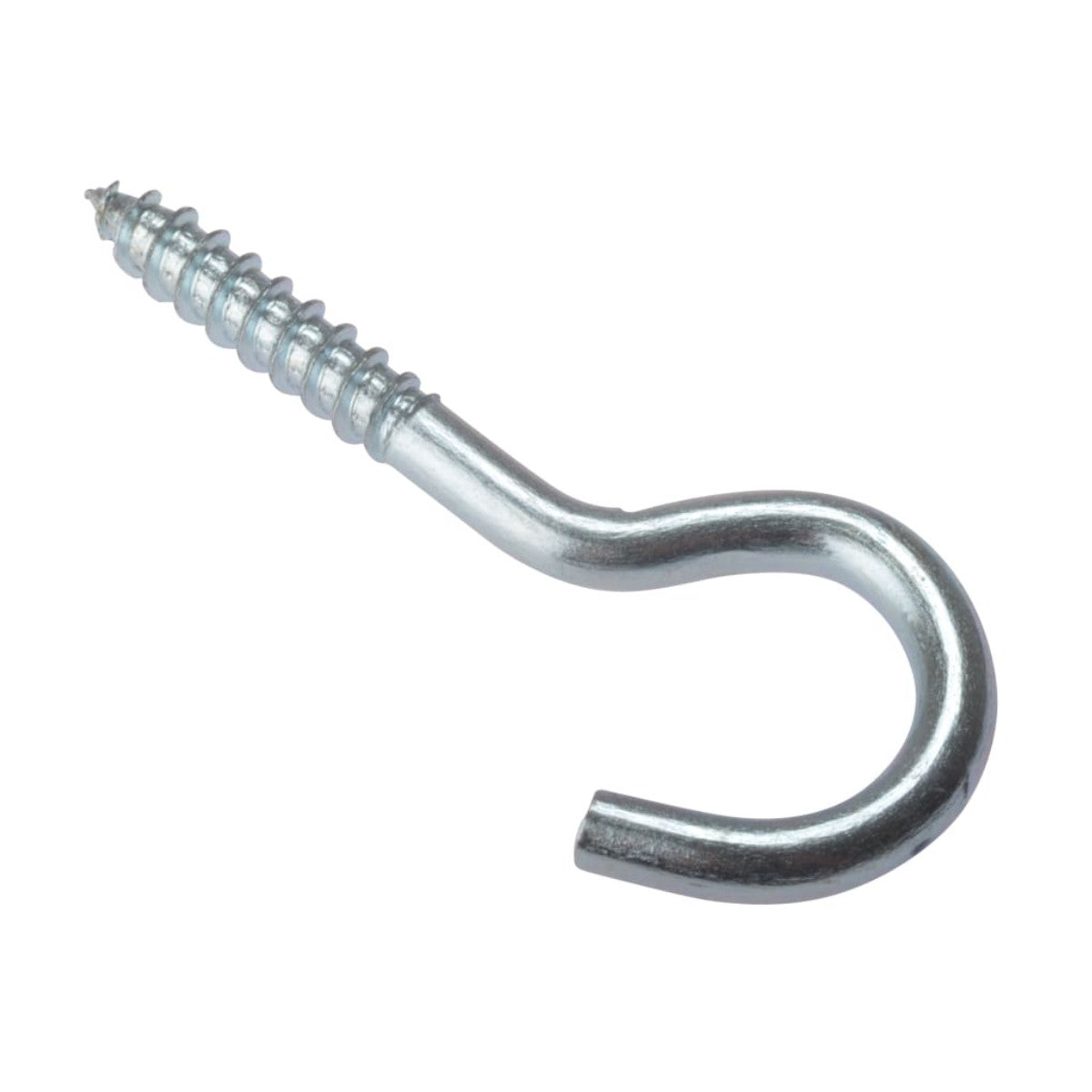 ForgeFix Screw Hook ZP 80 x 12Ga Bag 10 FORSH8012M