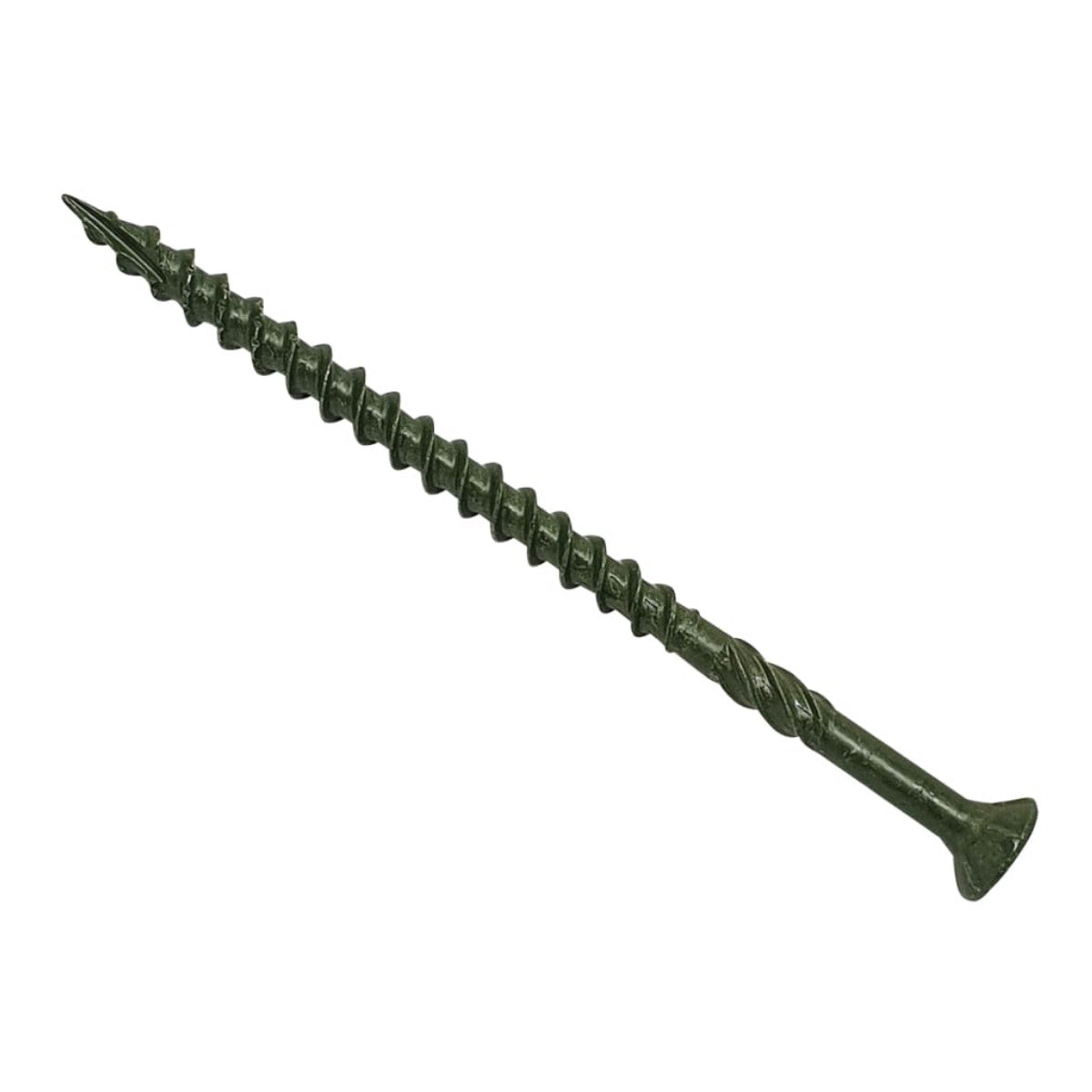 ForgeFix Spectre Advanced Deck PZ Compatible Screw CSK Green 5.0 x 100mm Box 100 FORSPDS5100G