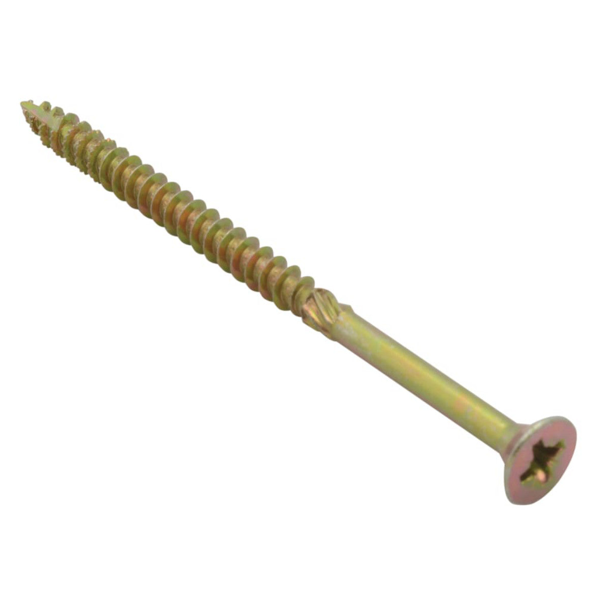 ForgeFix Spectre PZ Compatible Wood Screw CSK ZYP 5.0 x 100mm Box 300 FORSPE5100YB