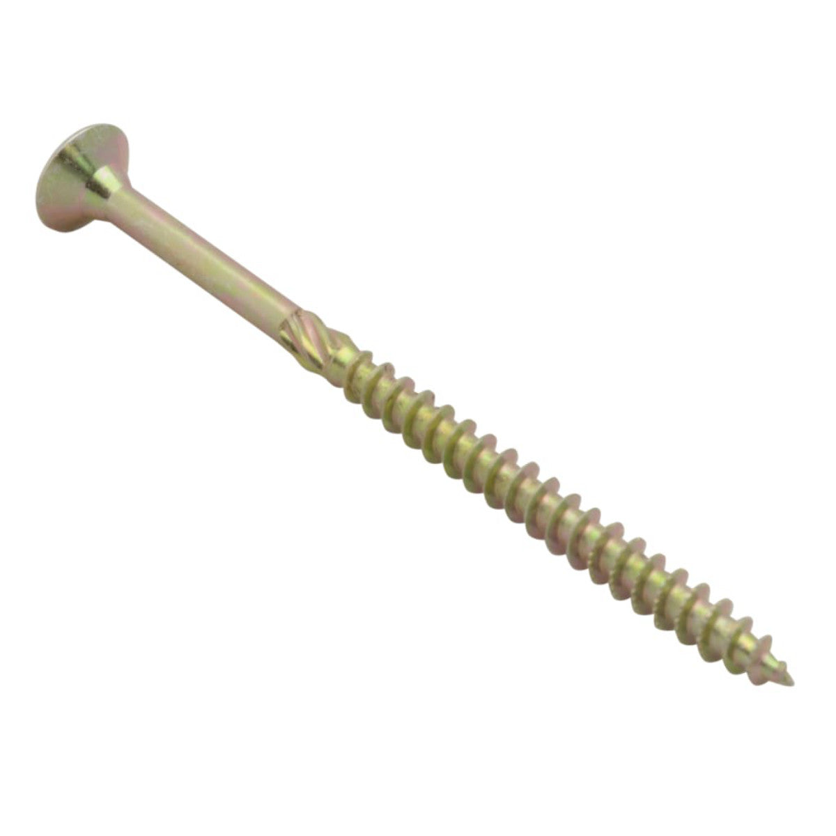 ForgeFix Spectre PZ Compatible Wood Screw CSK ZYP 5.0 x 80mm Box 100 FORSPE580Y