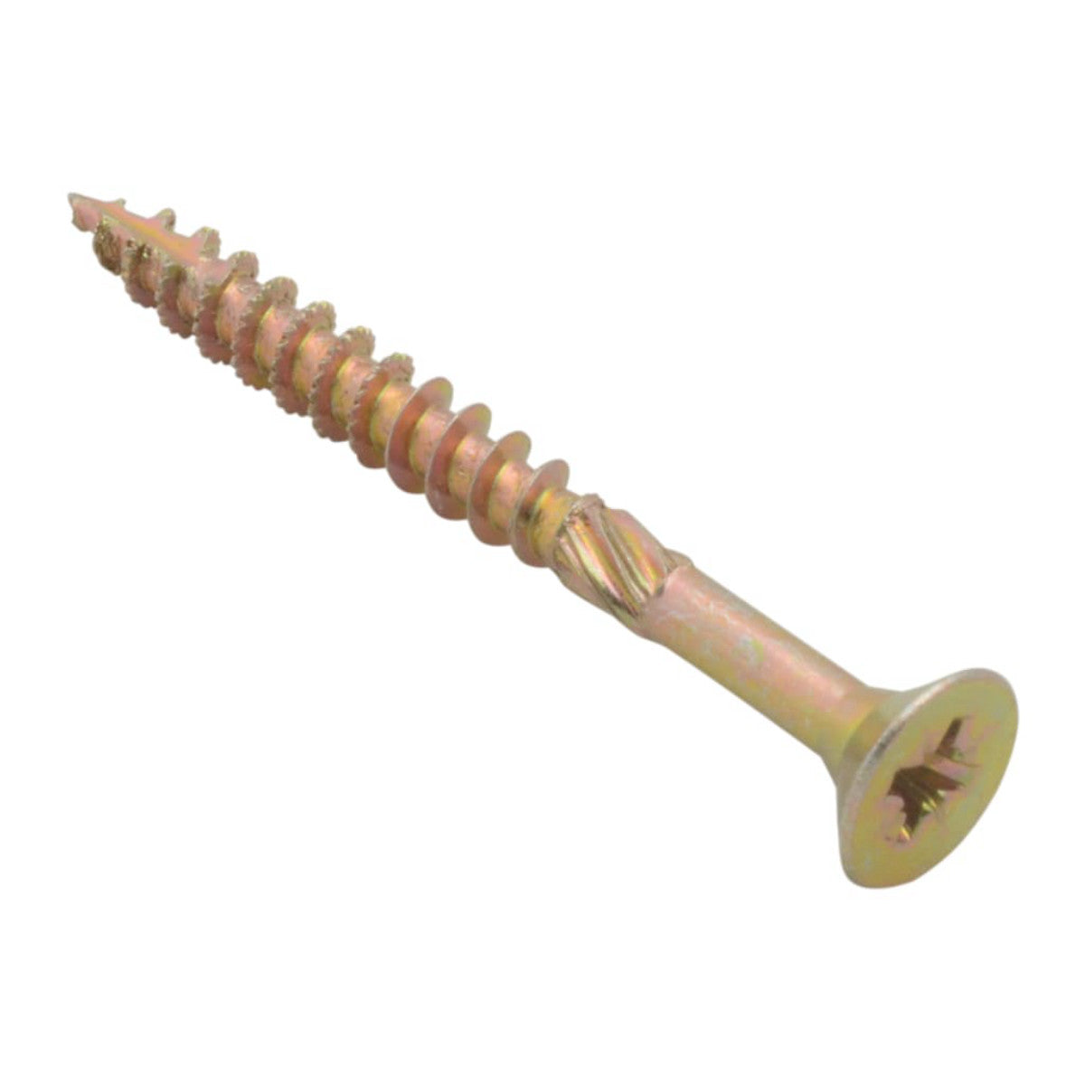 ForgeFix Spectre PZ Compatible Wood Screw CSK ZYP 6.0 x 50mm Box 100 FORSPE650Y