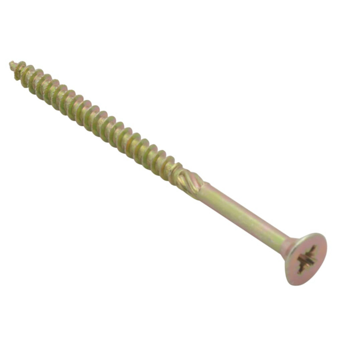 ForgeFix Spectre PZ Compatible Wood Screw CSK ZYP 6.0 x 80mm Box 100 FORSPE680Y
