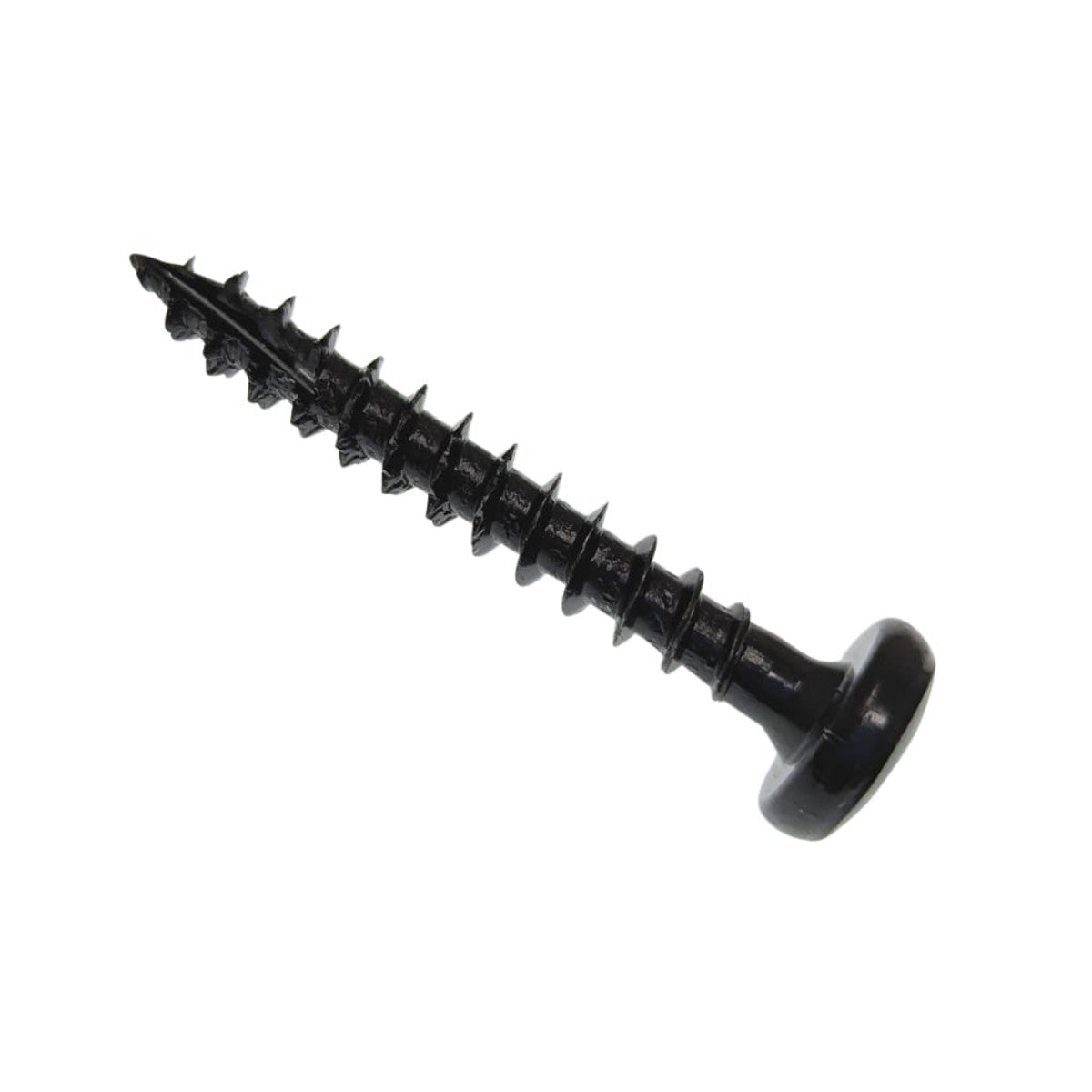 ForgeFix Spectre PZ Compatible Wood Screw Pan Black 3.5 x 25mm Box 200 FORSPEPH3525