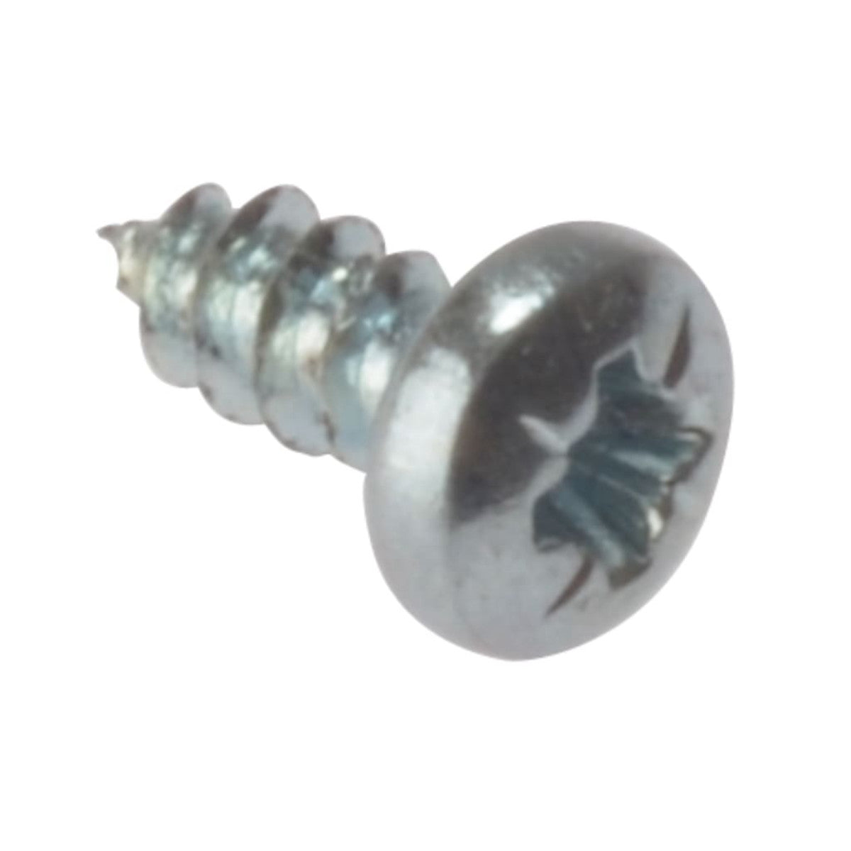 ForgeFix Self-Tapping Screw Pozi Compatible Pan Head ZP 1/2in x 4 Box 200 FORSTP124Z
