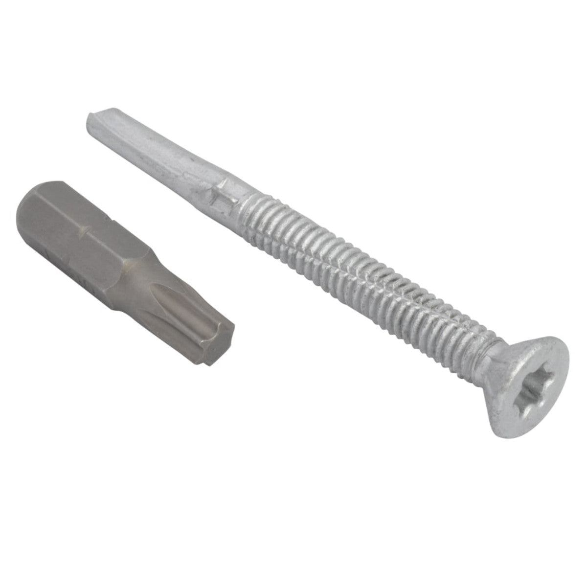 ForgeFix TechFast Roofing Screw Timber - Steel Heavy Section 5.5 x 60mm Pack 100 FORTFCH5560