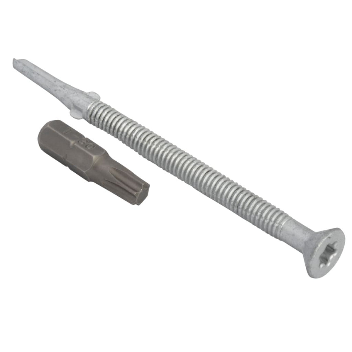 ForgeFix TechFast Roofing Screw Timber - Steel Heavy Section 5.5 x 85mm Pack 50 FORTFCH5585
