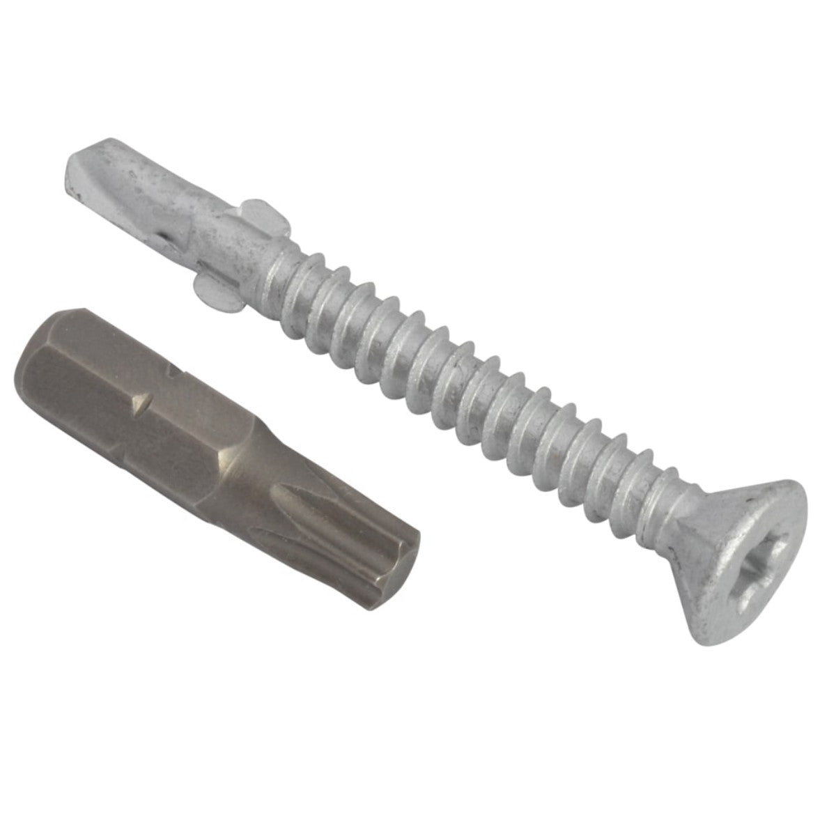 ForgeFix TechFast Roofing Screw Timber - Steel Light Section 5.5 x 50mm Pack 100 FORTFCL5550