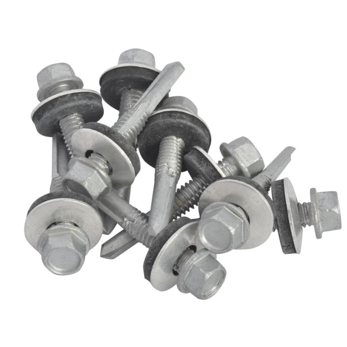 ForgeFix TechFast Hex Head Roofing Screw Self-Drill Heavy Section 5.5 x 35mm Pack 100 FORTFHH5535