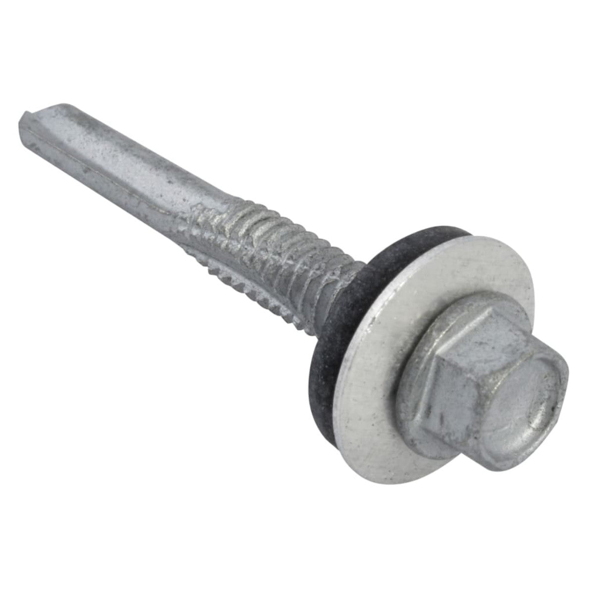 ForgeFix TechFast Hex Head Roofing Screw Self-Drill Heavy Section 5.5 x 38mm Pack 100 FORTFHH5538