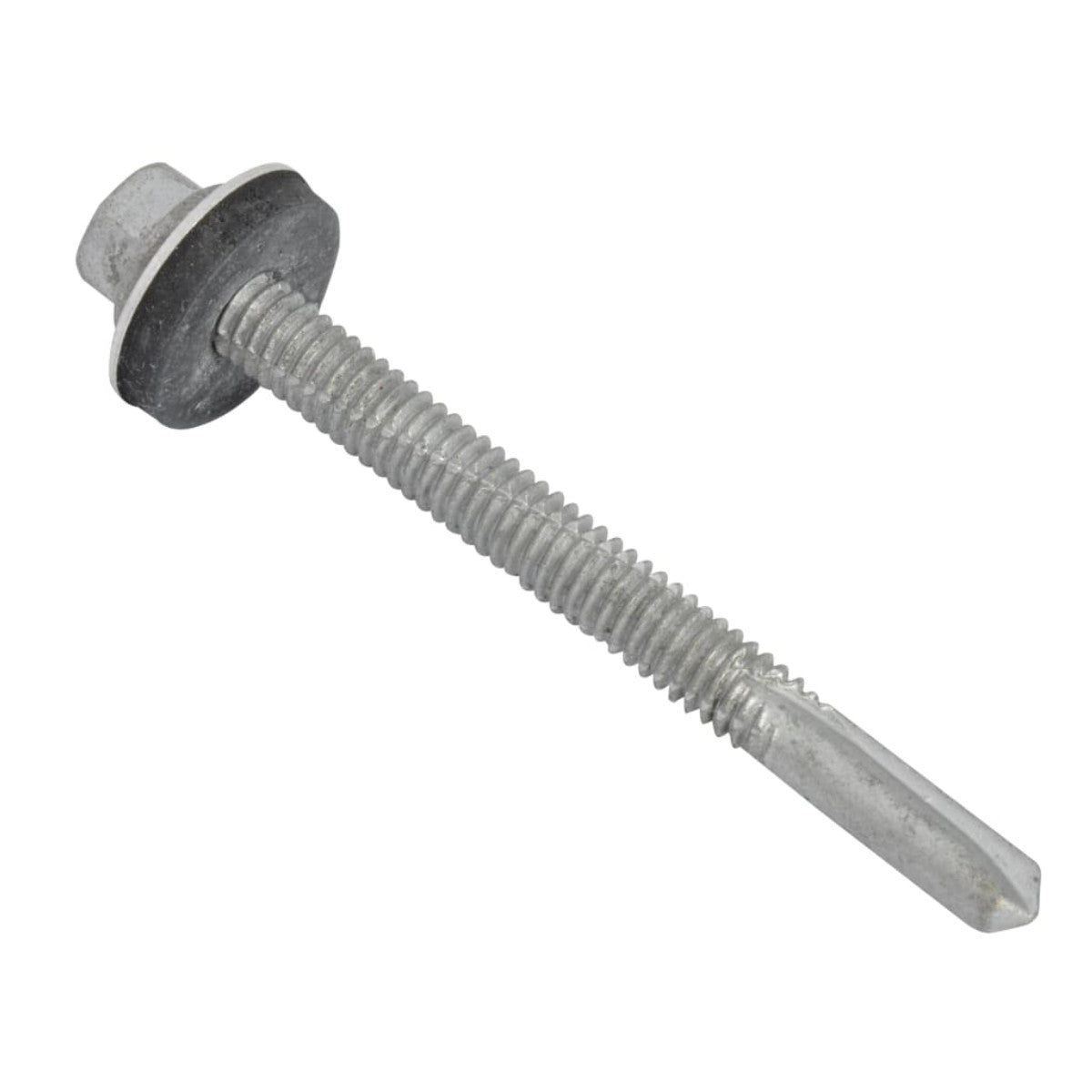 ForgeFix TechFast Hex Head Roofing Screw Self-Drill Heavy Section 5.5 x 60mm Pack 50 FORTFHH5560