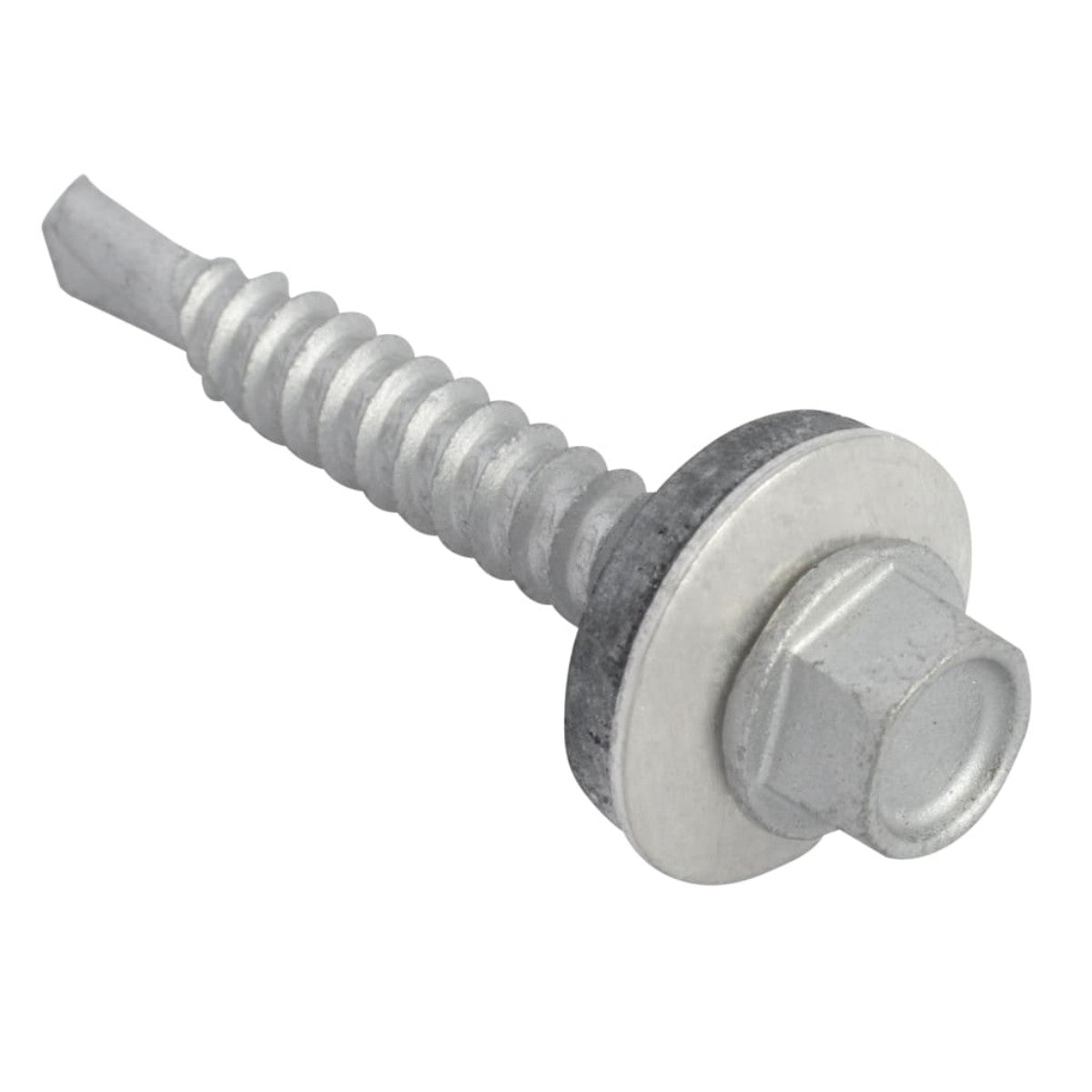 ForgeFix TechFast Hex Head Roofing Screw Self-Drill Light Section 5.5 x 38mm Pack 100 FORTFHL5538