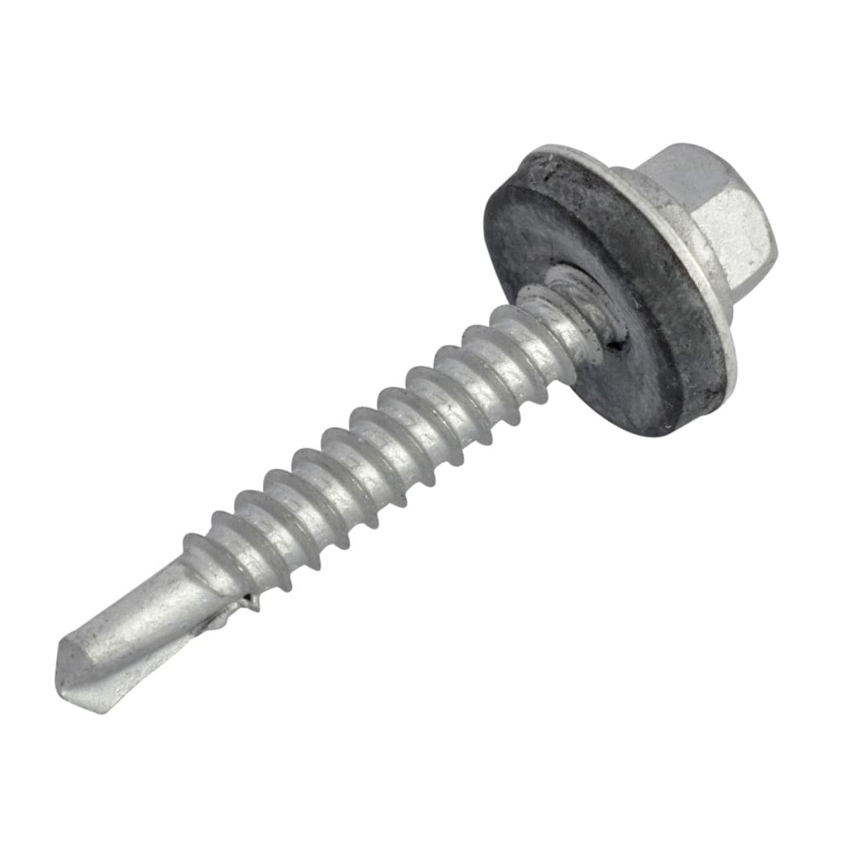 ForgeFix TechFast Hex Head Roofing Screw Self-Drill Light Section 5.5 x 38mm Pack 100 FORTFHL5538