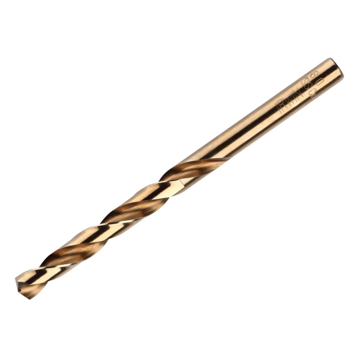 IRWIN HSS Cobalt Drill Bits (10) 3.0mm OL:61mm WL:33 IRW10502515