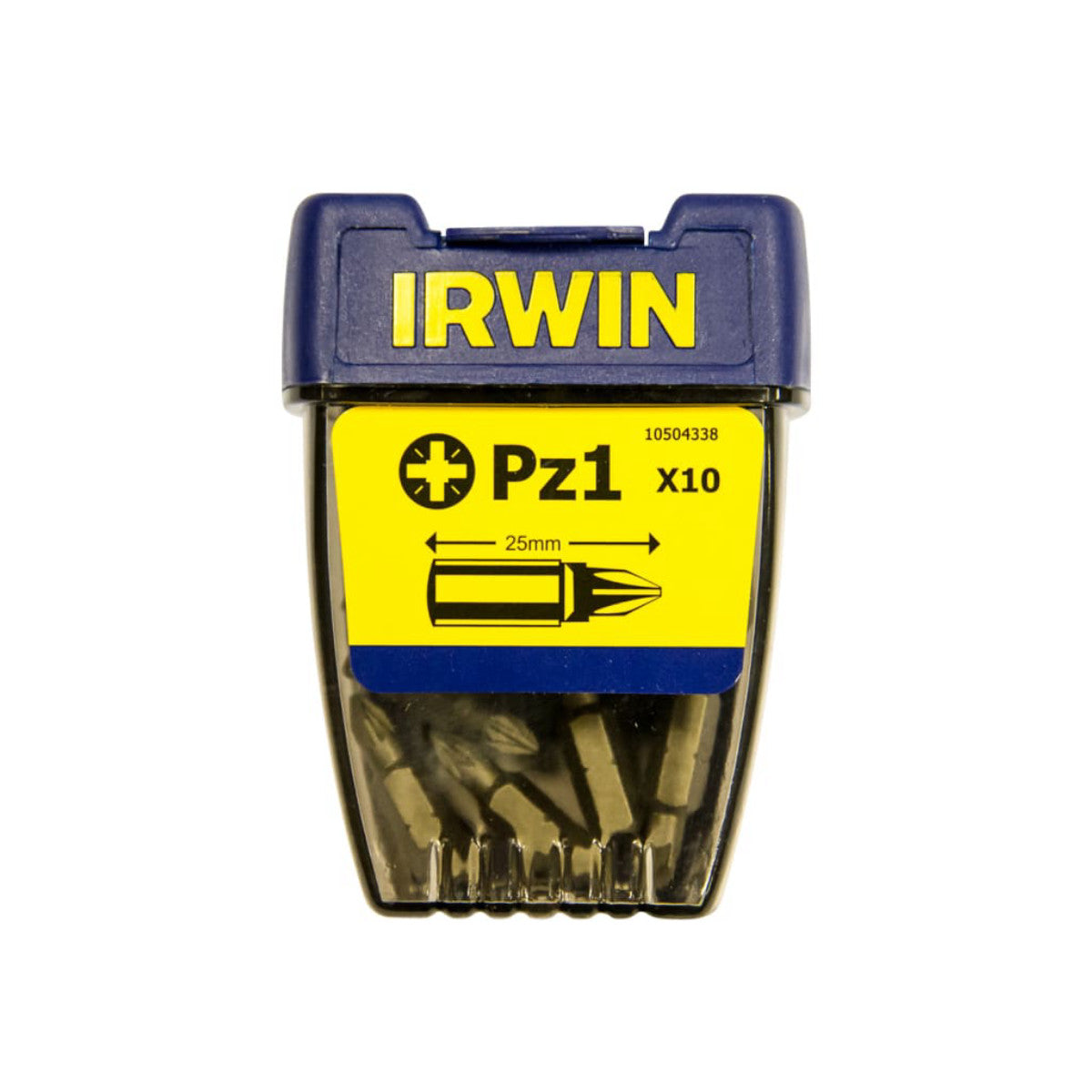 IRWIN Pozidriv Insert Bits PZ1 25mm (Pack 10) IRW10504338