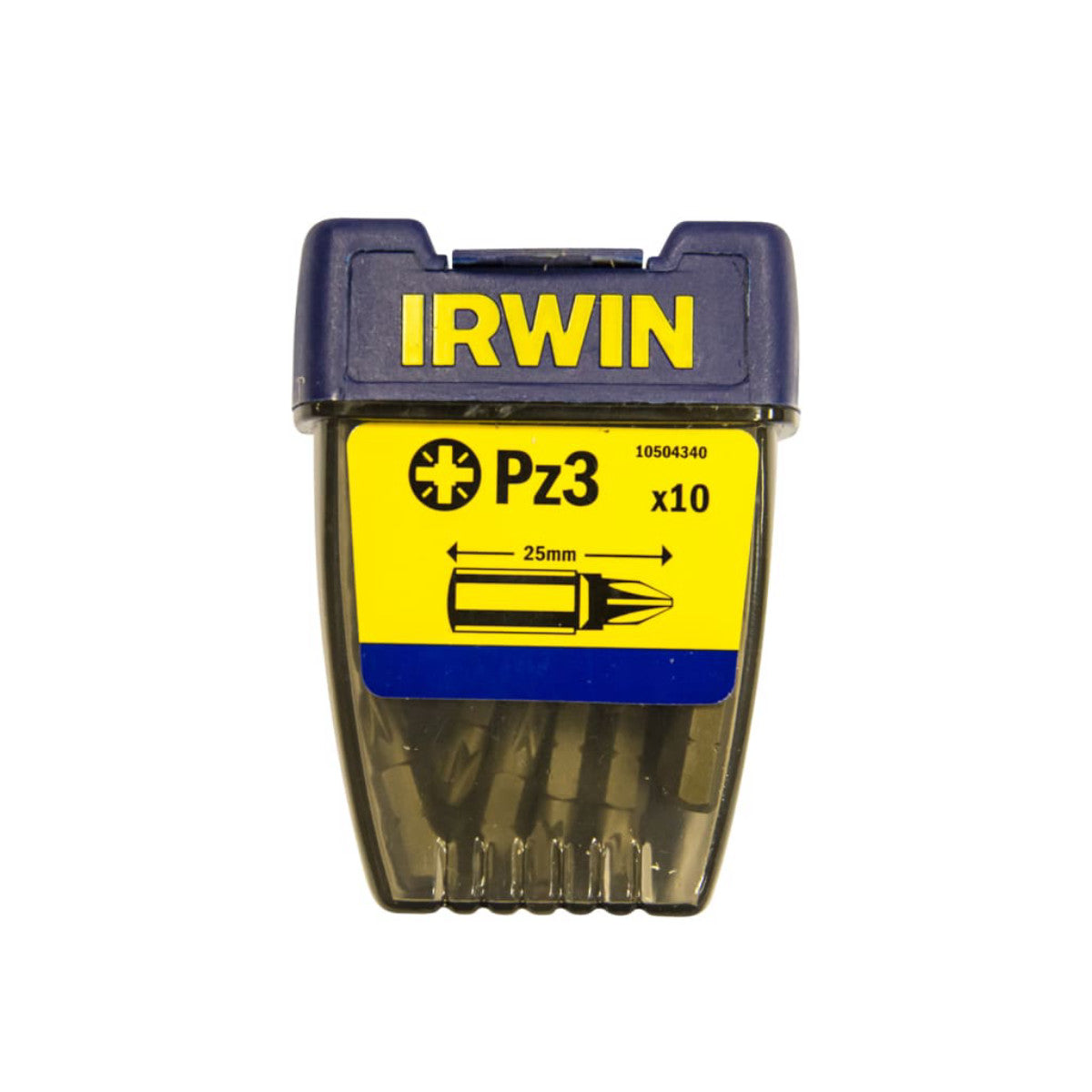 IRWIN Pozidriv Insert Bits PZ3 25mm (Pack 10) IRW10504340