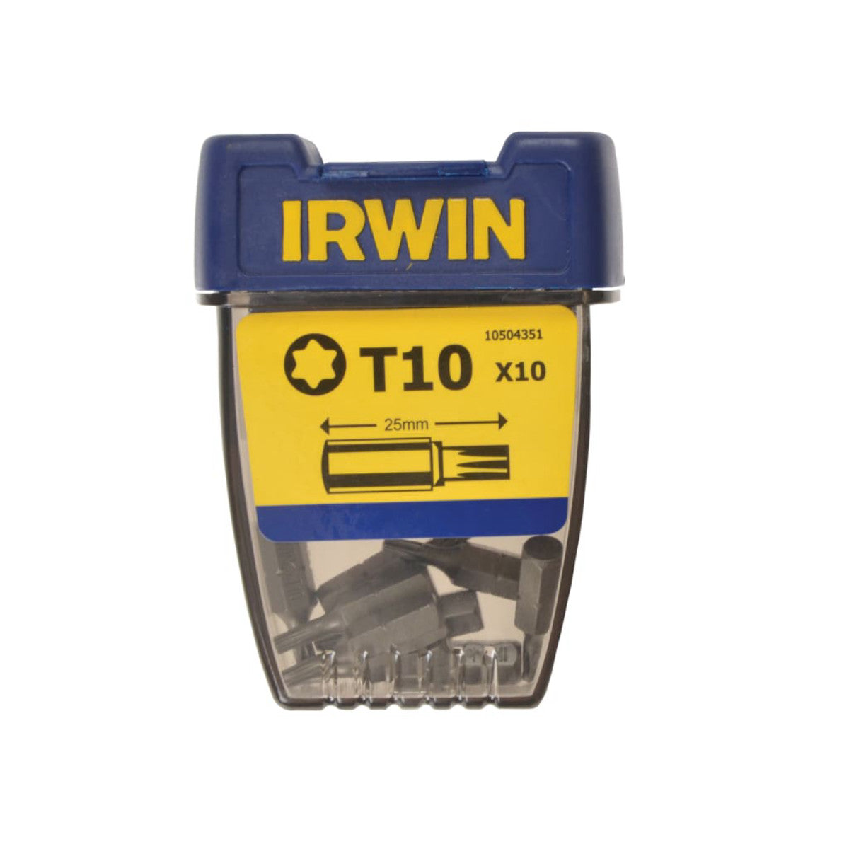 IRWIN TORX Insert Bits TX10 25mm (Pack 10) IRW10504351