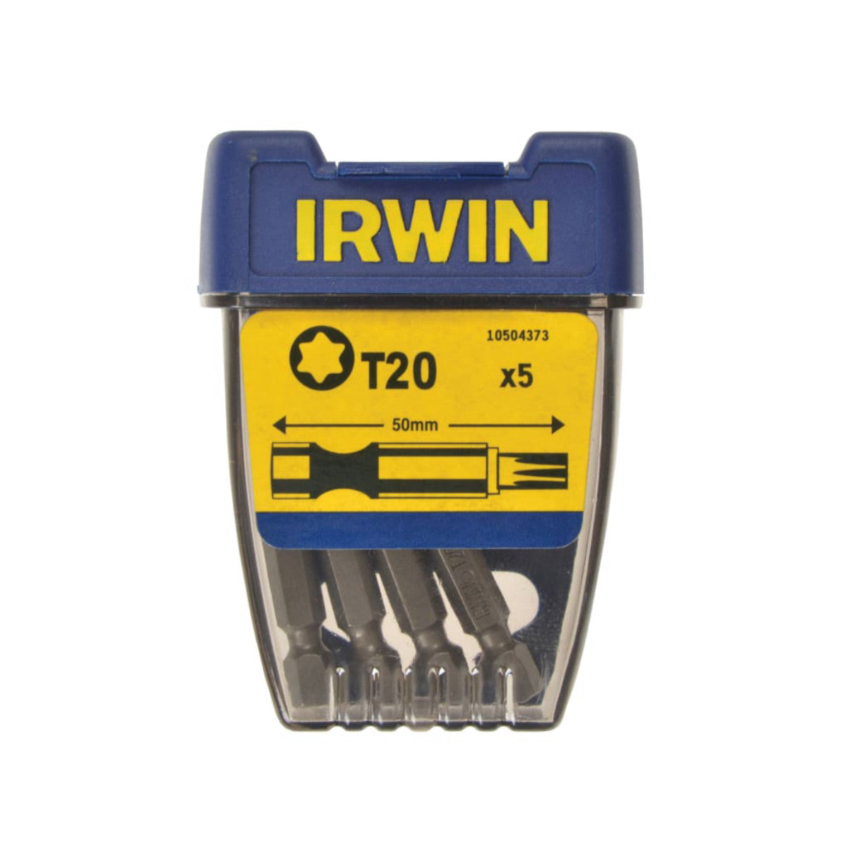 IRWIN TORX Power Insert Bits TX20 50mm (Pack 5) IRW10504373