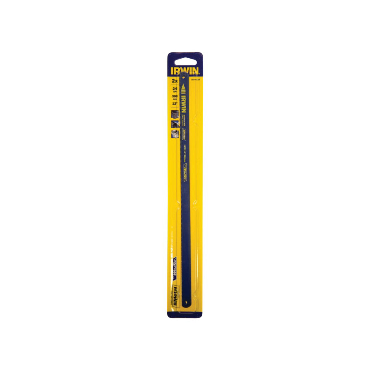 IRWIN Bi-Metal Hacksaw Blades 300mm (12in) 24 TPI (Pack 2) IRW10504524