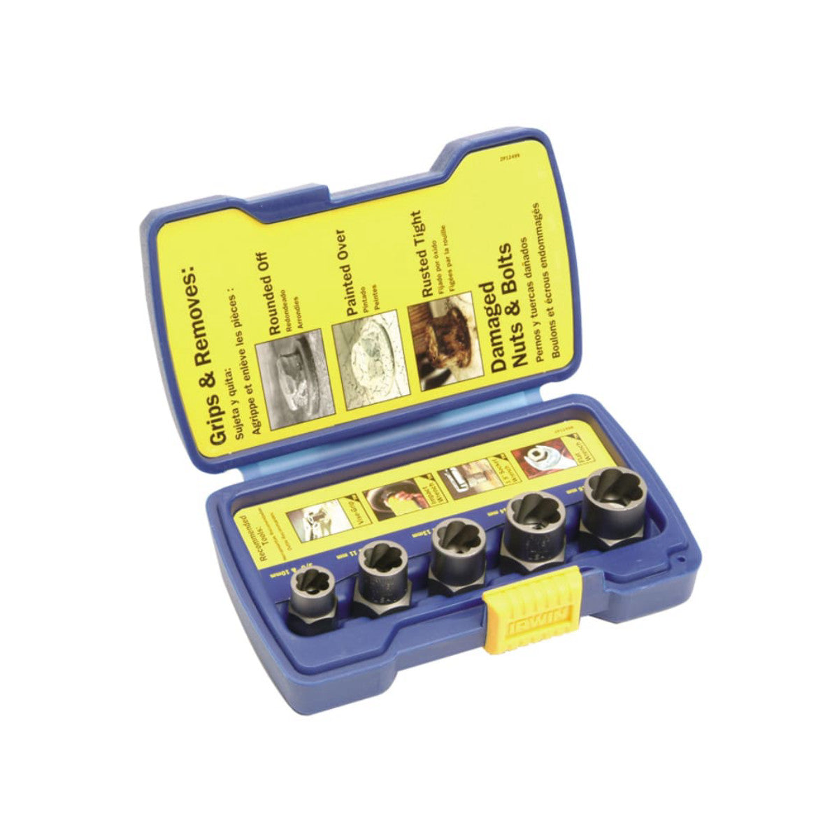 IRWIN Bolt Grip Fastener Remover Base Set, 5 Piece IRW10504634
