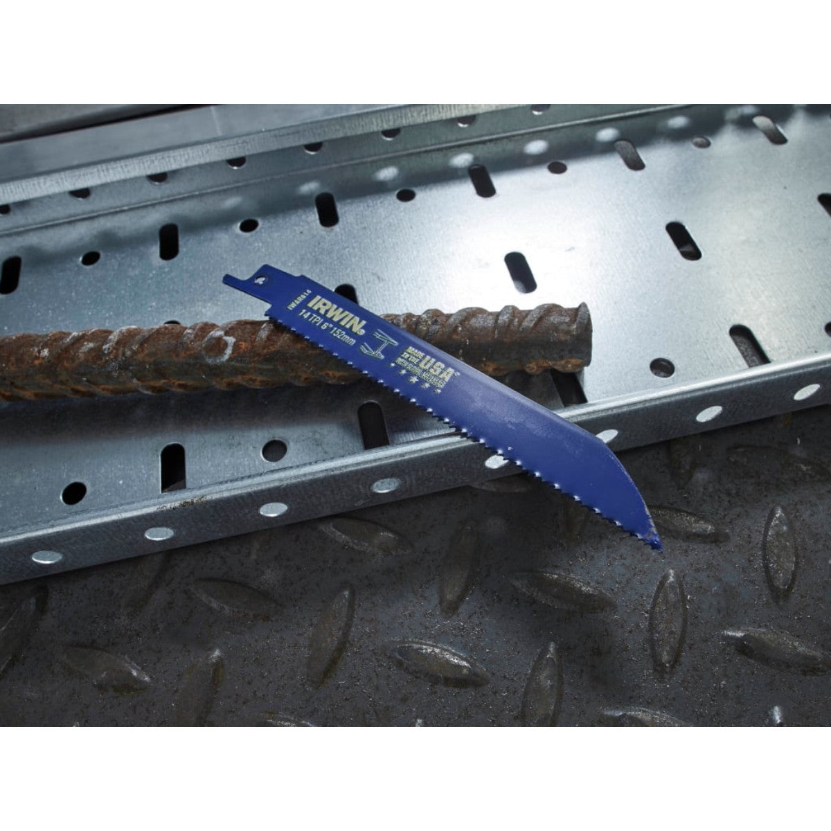IRWIN 614R Sabre Saw Blade Metal Cutting 150mm 14 TPI Pack of 2 IRW10506424