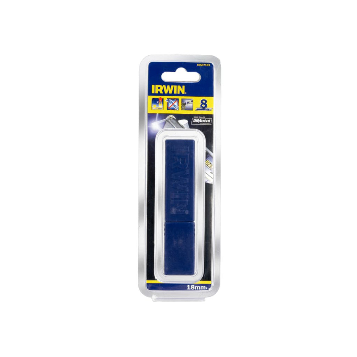 IRWIN Bi-Metal Blue Snap-Off Blades (Pack 8) IRW10507103