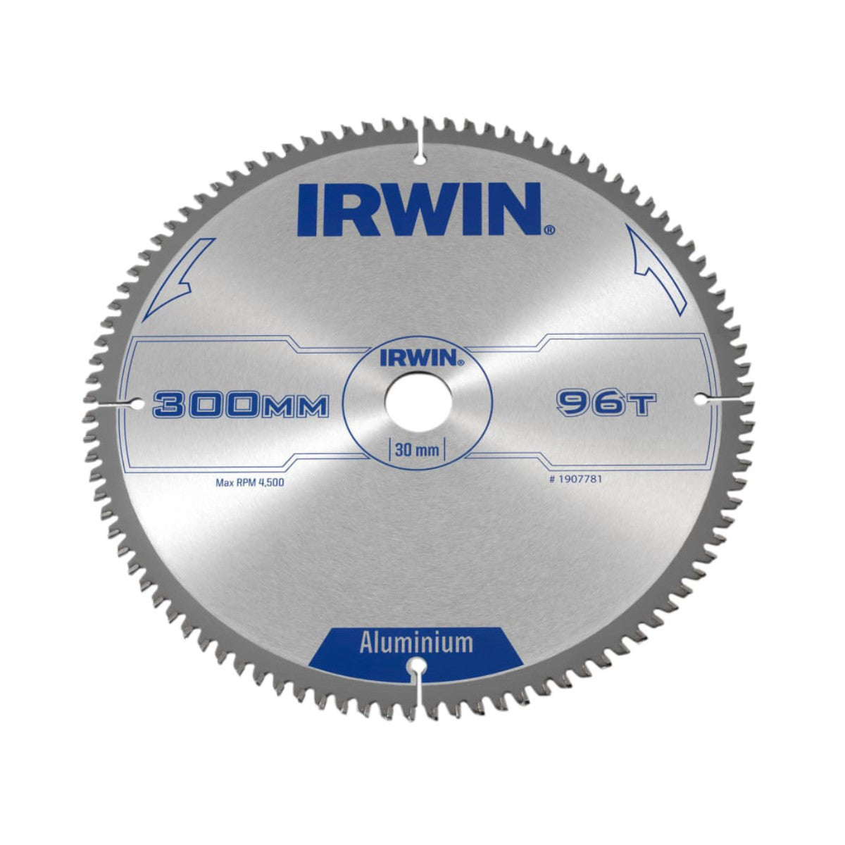 IRWIN Professional Aluminium Circular Saw Blade 300 x 30mm x 96T TCG IRW1907781