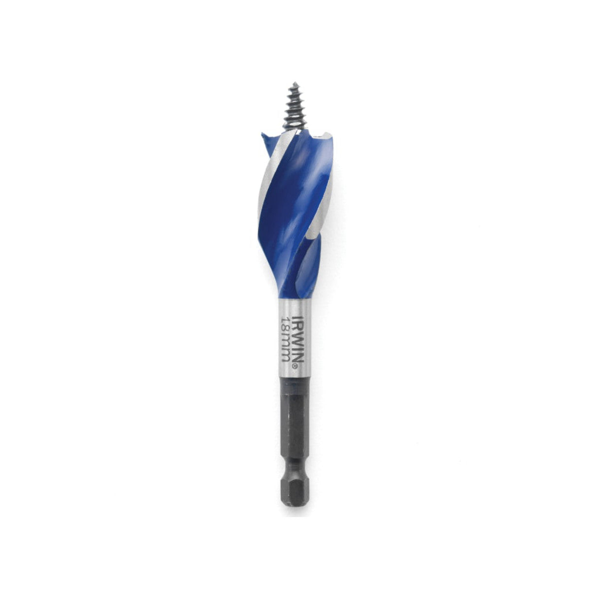 IRWIN Blue Groove 6X Stubby Wood Bit 18 x 100mm IRW1921992