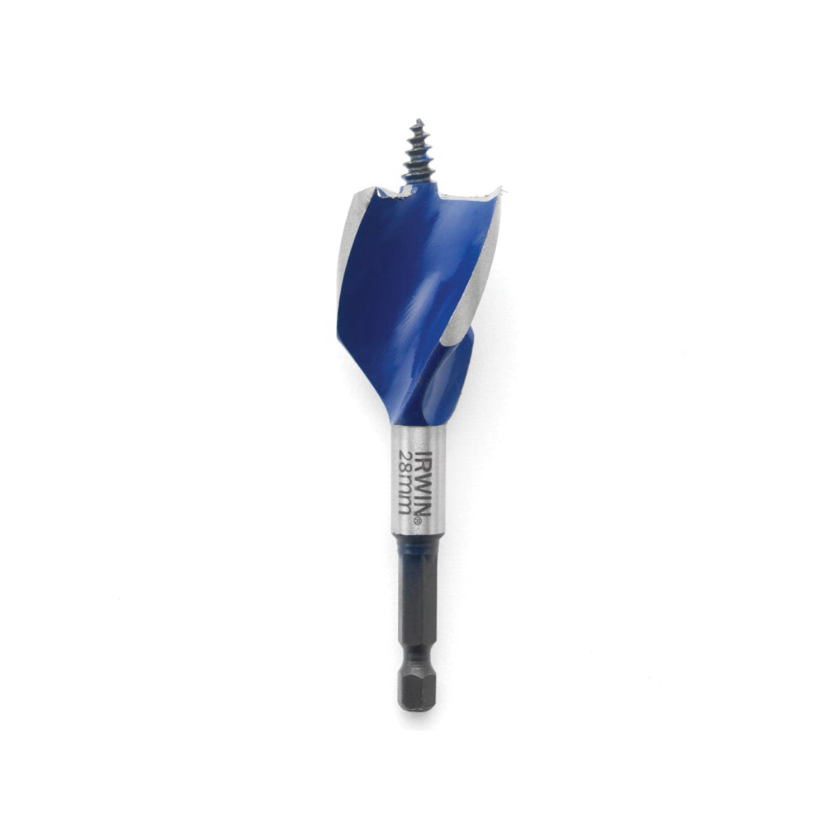 IRWIN Blue Groove 6X Stubby Wood Bit 28 x 100mm IRW1921996