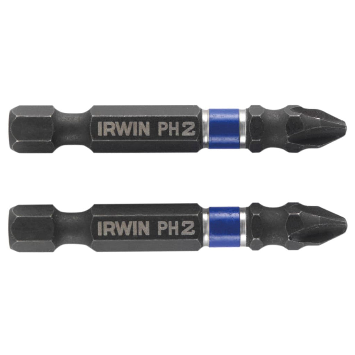 IRWIN Impact Screwdriver Bits Phillips PH2 50mm (Pack 2) IRW1923322