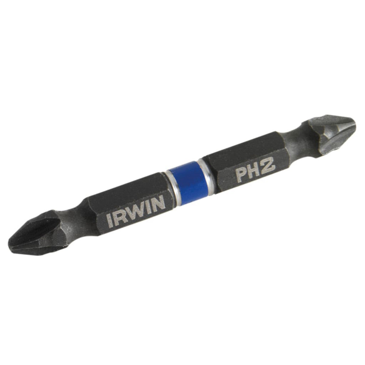 IRWIN Impact Double-Ended Screwdriver Bits Phillips PH2 60mm (Pack 2) IRW1923375