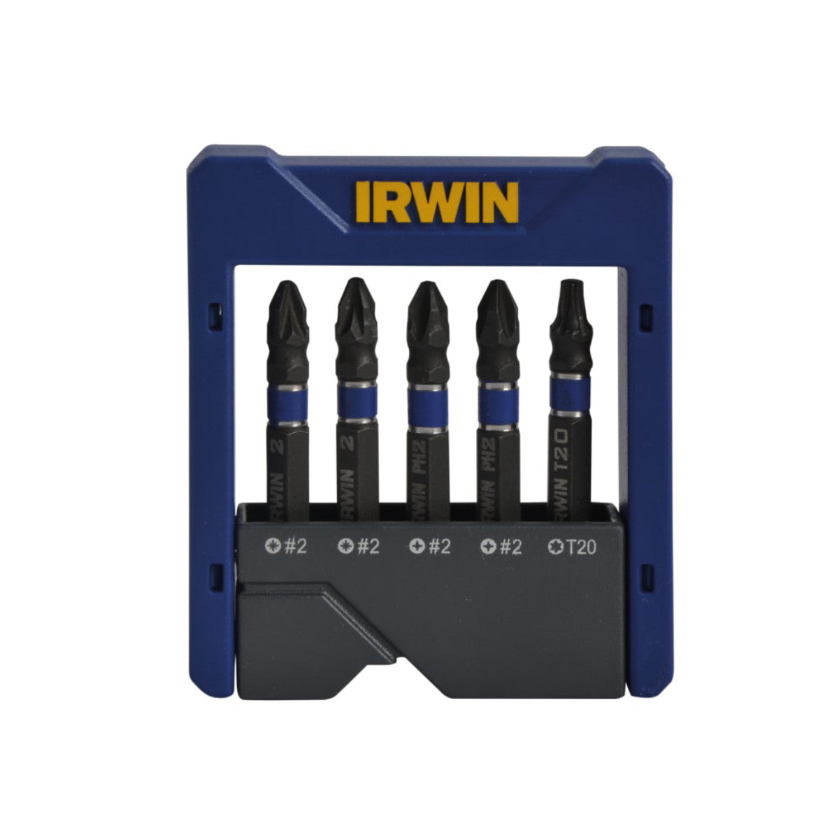 IRWIN Phillips/Pozi/TORX Impact Screwdriver Pocket Bit Set, 5 Piece IRW1923433