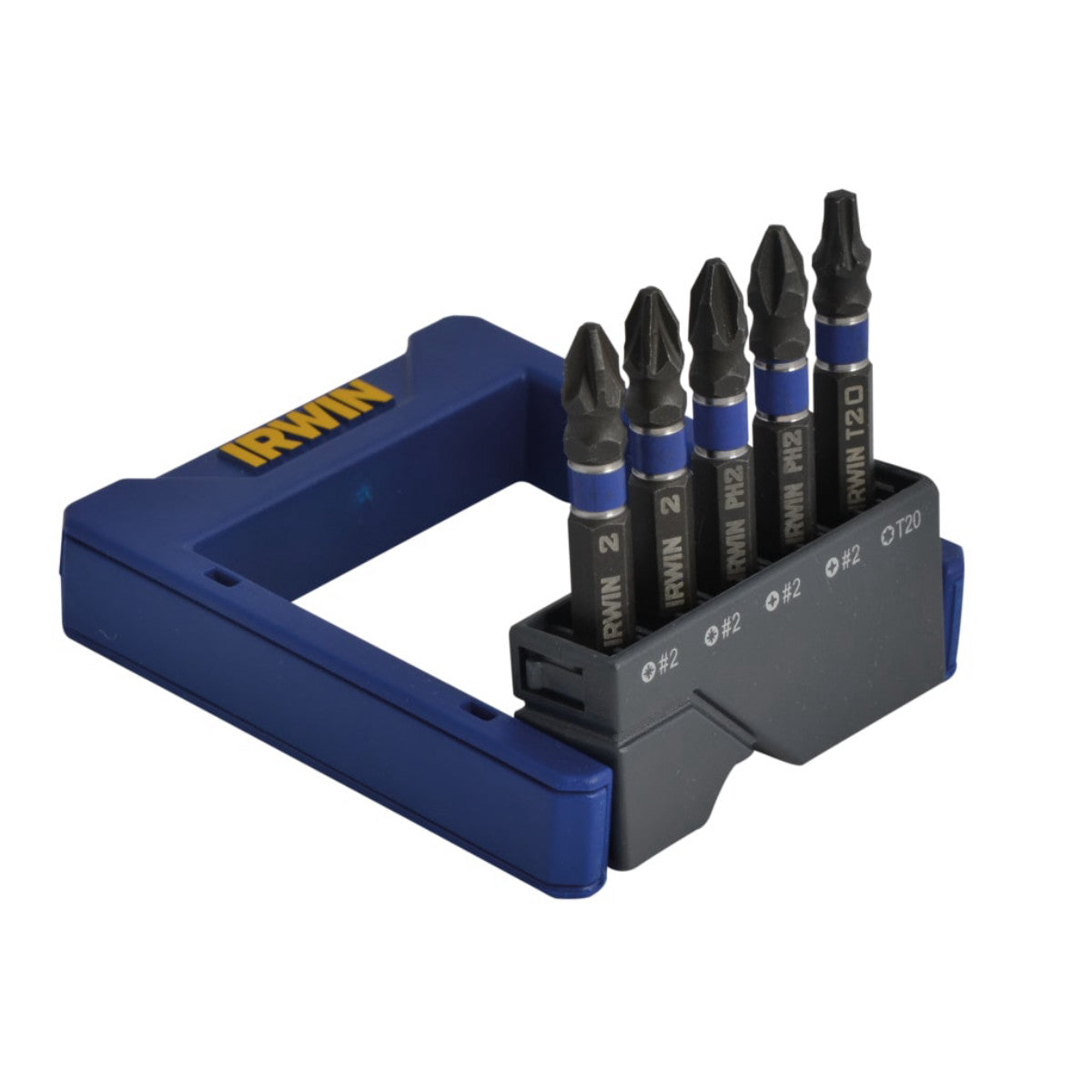 IRWIN Phillips/Pozi/TORX Impact Screwdriver Pocket Bit Set, 5 Piece IRW1923433