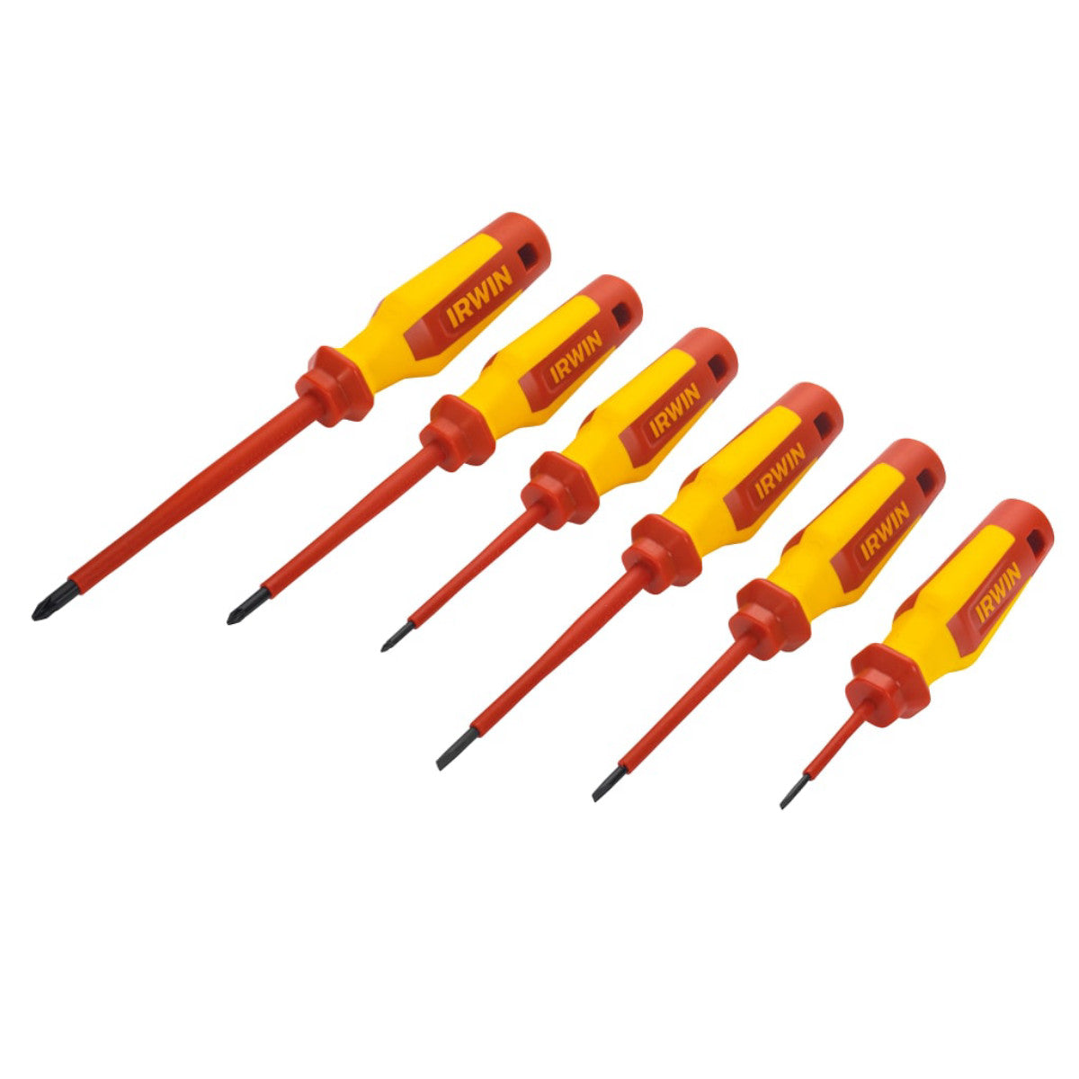 IRWIN VDE Pro Comfort Screwdriver Set, 6 Piece IRW1951884