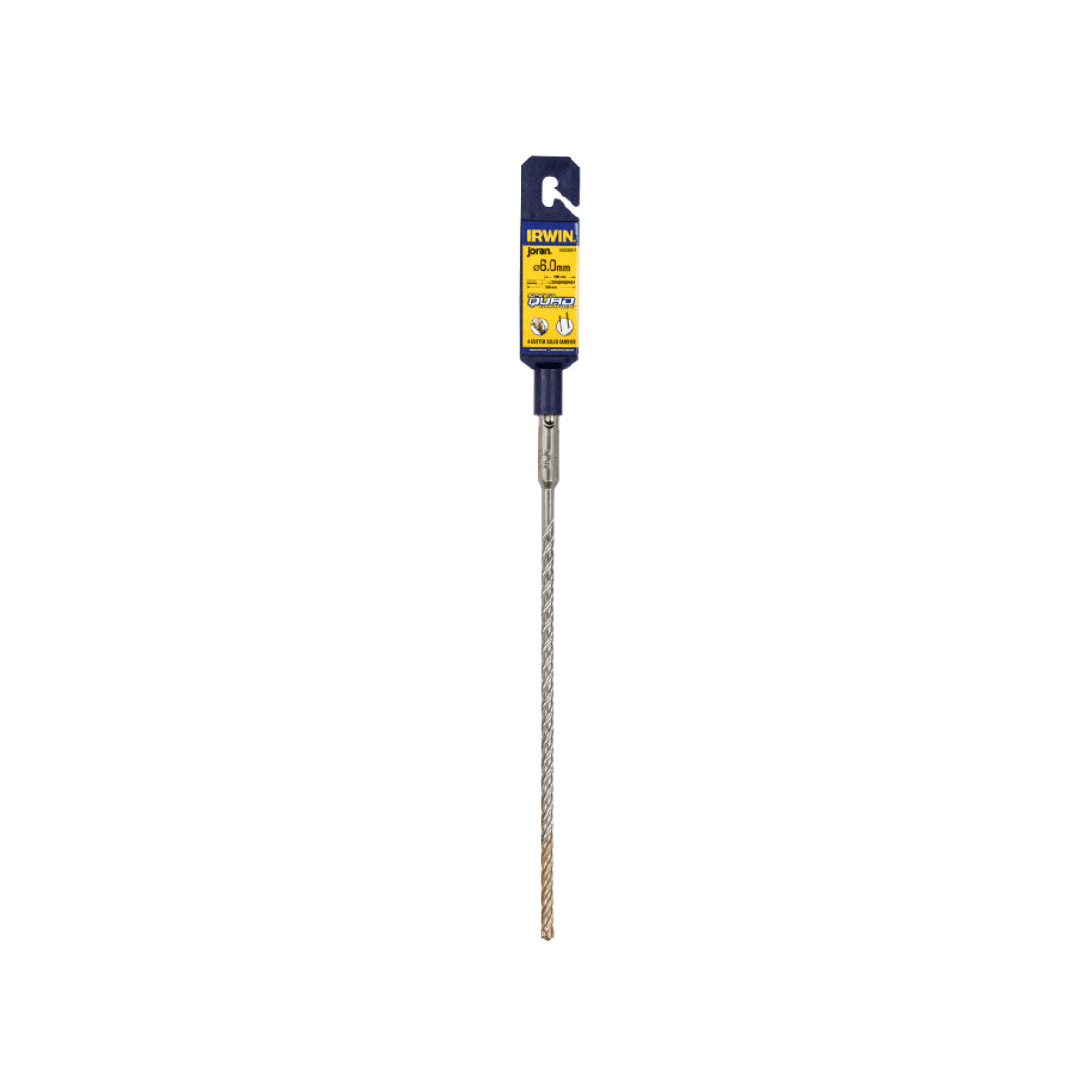 IRWIN Speedhammer Quad Drill Bit 6.0 x 260mm IRWIW2039377