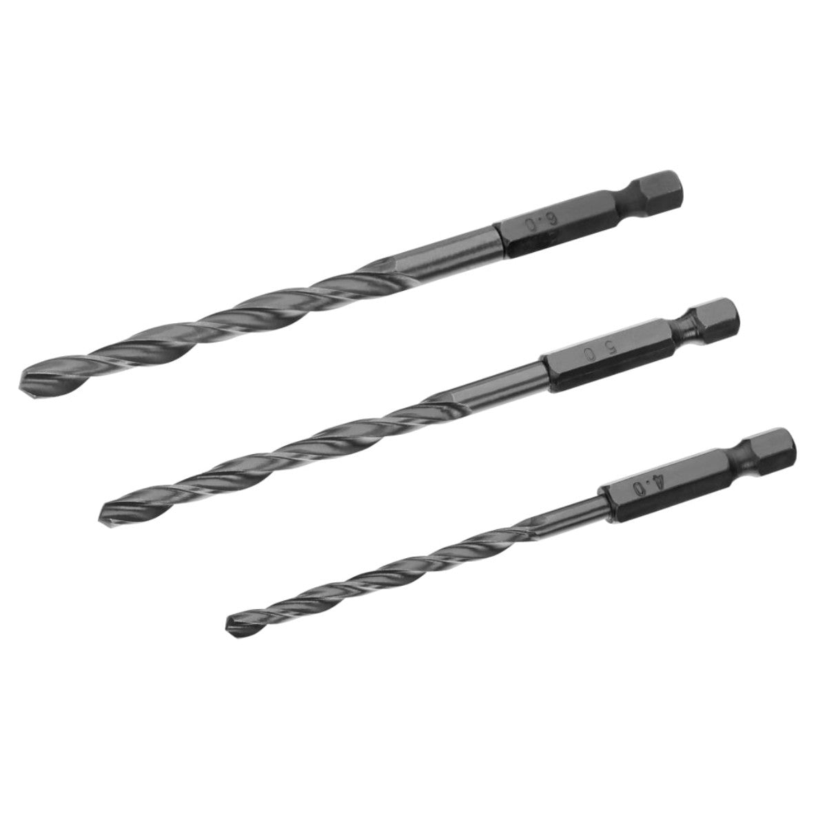 IRWIN HSS Drill Bit Hex Shank Bit Set, 3 Piece IRWIW3035108